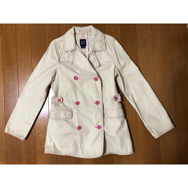 GAP Kids(ギャップキッズ)のトレンチコート  130 キッズ/ベビー/マタニティのキッズ服女の子用(90cm~)(ジャケット/上着)の商品写真