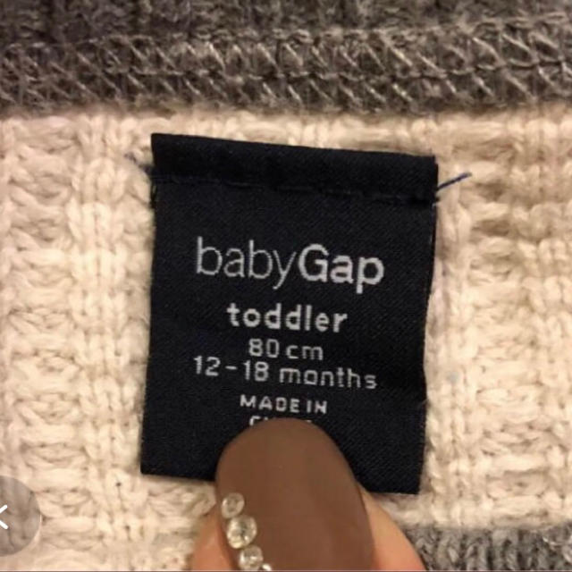 babyGAP(ベビーギャップ)のBABY GAP トップス 80 キッズ/ベビー/マタニティのベビー服(~85cm)(トレーナー)の商品写真