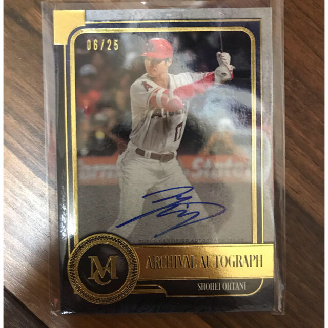 25枚限定 大谷翔平 直筆サイン 2019 Topps Museumと7枚セットエンタメ/ホビー