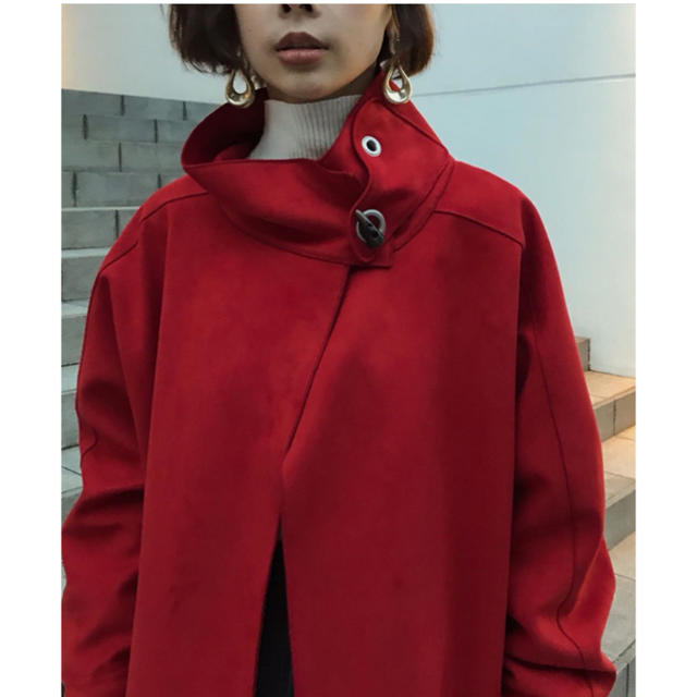 Ameri VINTAGE - AMERI 新品 ラップカラーコート レッドの通販 by