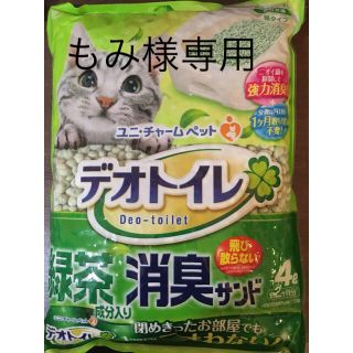 ユニチャーム(Unicharm)のデオトイレ 緑茶成分入り 消臭サンド  6袋(猫)