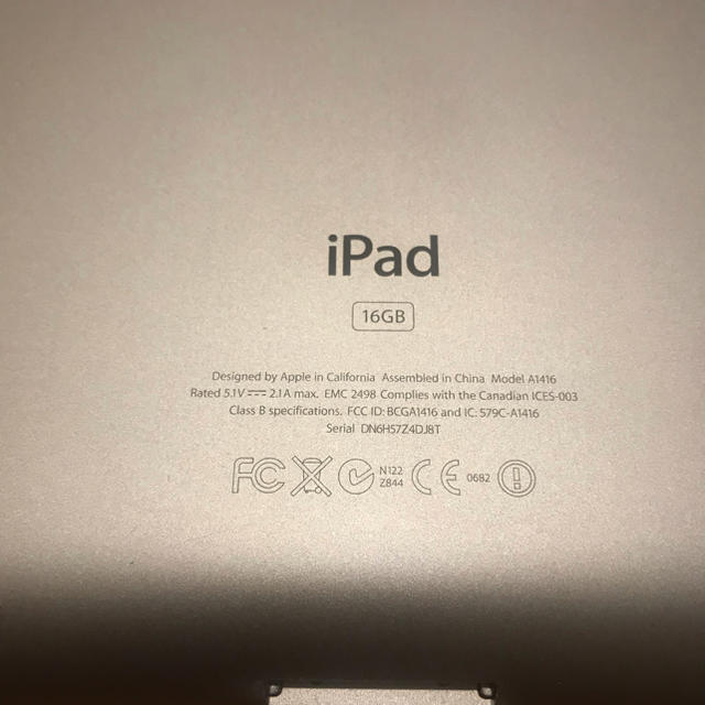 iPad 第3世代 16GB Wi-Fiモデル