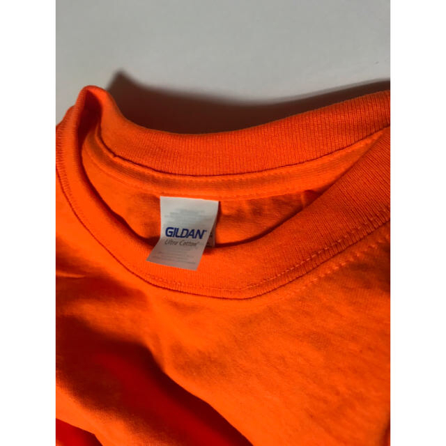 GILDAN(ギルタン)のGILDAN ギルダン ロンT Mサイズ 長袖  Tシャツ セーフティオレンジ メンズのトップス(Tシャツ/カットソー(七分/長袖))の商品写真