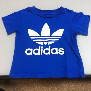 アディダス(adidas)のadidas Tシャツ 青 80cm(Ｔシャツ)