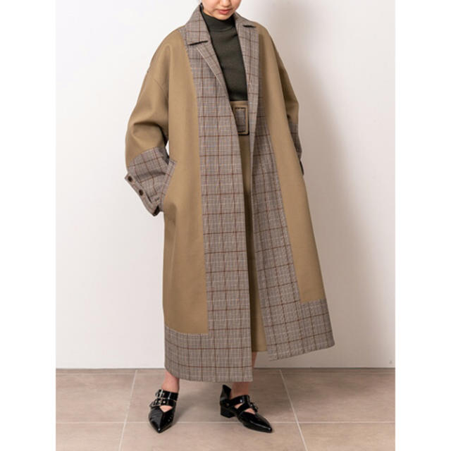 fur fur(ファーファー)の新品40%OFF FURFUR 19AW ロングコート レディースのジャケット/アウター(ロングコート)の商品写真