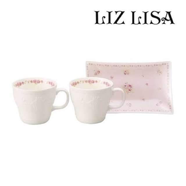 LIZ LISA(リズリサ)のリズリサ グラス トレー セット インテリア/住まい/日用品のキッチン/食器(グラス/カップ)の商品写真