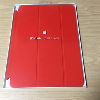 アップル(Apple)の新品未開封 Apple純正 iPad Air2 Smart Cover レッド(iPadケース)