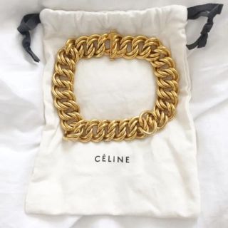 セリーヌ(celine)のCeline 2018 ゴールドチェーン ネックレス(ネックレス)