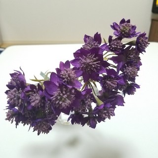 《造花》purple. アストランティア 5本(その他)