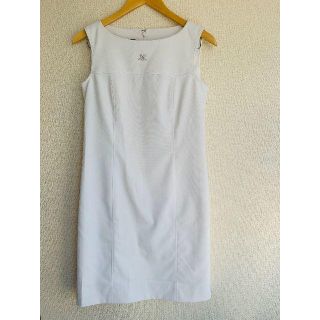 クレージュ(Courreges)のクレージュ　ワンピース　白(ミニワンピース)