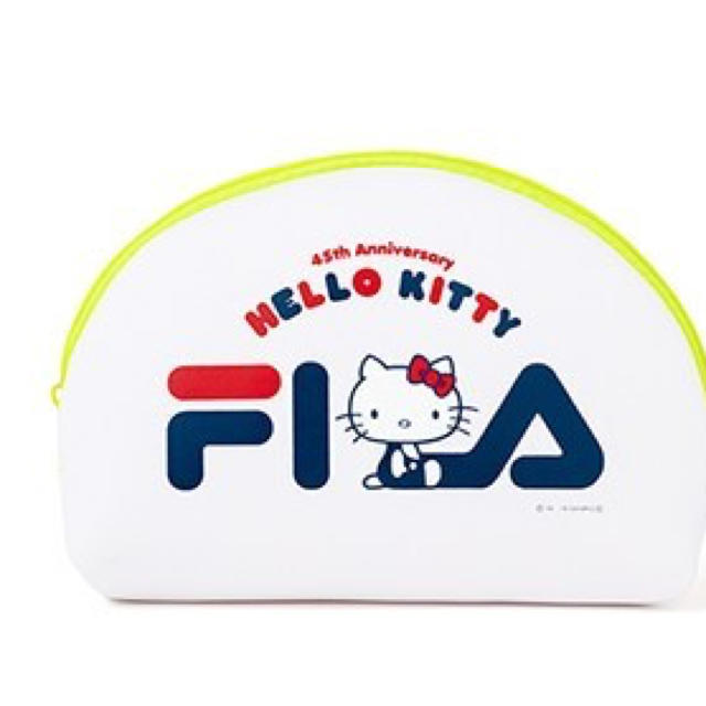 FILA(フィラ)の【付録】 Hello Kitty × Seventeen × FILA ポーチ レディースのファッション小物(ポーチ)の商品写真