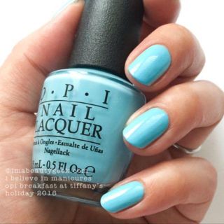 オーピーアイ(OPI)のOPI2点 　ティファニーブルー 15ml 新品未開封 HRH01(マニキュア)