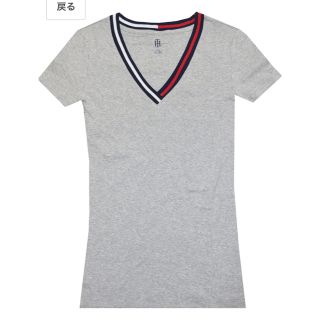 トミーヒルフィガー(TOMMY HILFIGER)の美品！トミーヒルフィンガー！Tシャツ カットソー(Tシャツ(半袖/袖なし))