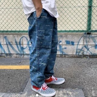 シュプリーム(Supreme)のDimensions Logo Denim Skate Pant　S(デニム/ジーンズ)