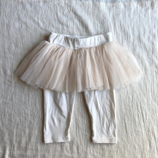 babyGAP(ベビーギャップ)のbabyGAPチュールレギンス💜70 キッズ/ベビー/マタニティのベビー服(~85cm)(パンツ)の商品写真