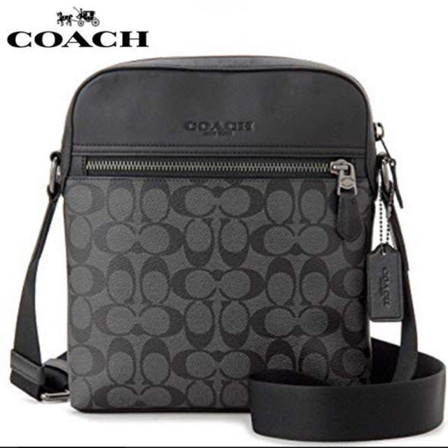 コーチ COACH F73336 ショルダーバッグ メンズ  レディースオープンポケット×3