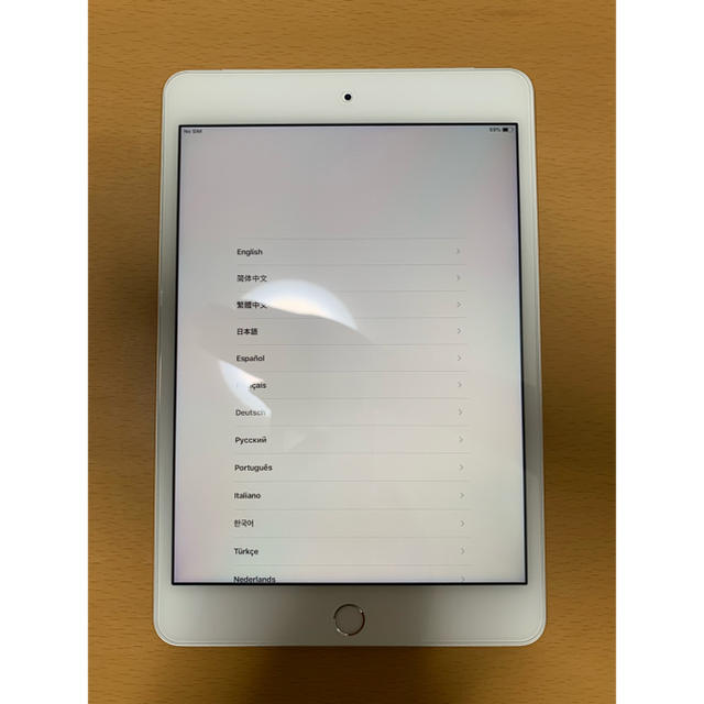 iPad mini4 wifi/cellular 128GB SIMフリー