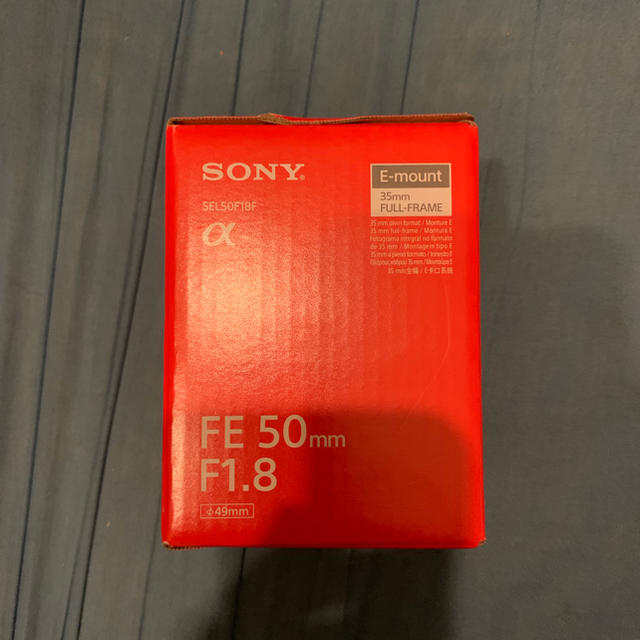 SONY フルサイズレンズ SEL50F1.8