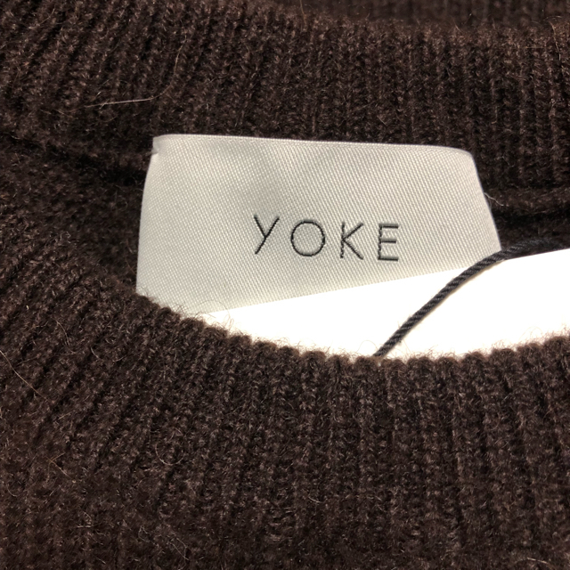 SUNSEA(サンシー)の新品 YOKE 7G OVERSIZED HALF CARDIGAN メンズのトップス(ニット/セーター)の商品写真