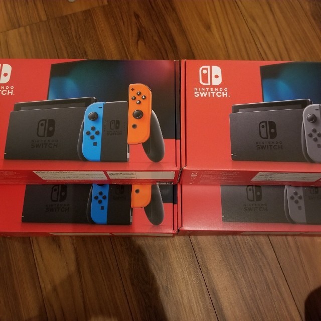 最終値下げ Nintendo グレー2 4台セット Switch ネオン2 新型 Nintendo