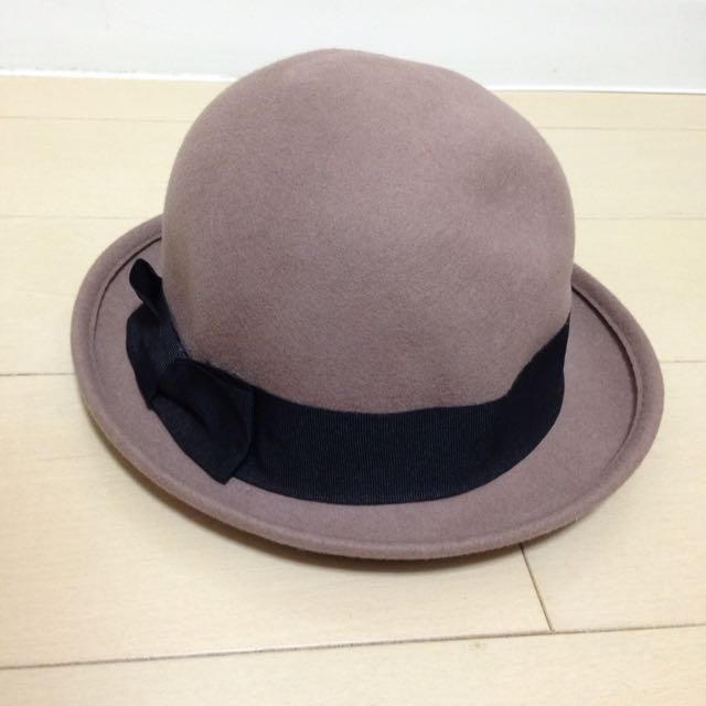 EMSEXCITE(エムズエキサイト)の黒、茶ボーラハット2点セット レディースの帽子(ハット)の商品写真