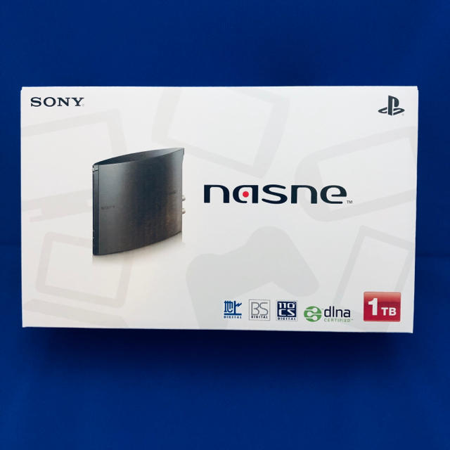 SONY(ソニー)の【新品】nasne ナスネ 1TB CUHJ-15004（未使用） エンタメ/ホビーのゲームソフト/ゲーム機本体(その他)の商品写真