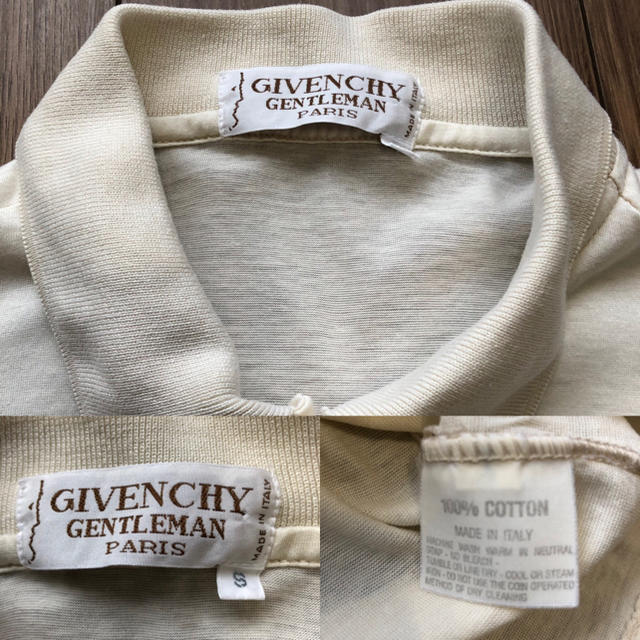 GIVENCHY(ジバンシィ)の希少☆美品☆早い者勝ち☆ジバンシィ ジェントルマン ビッグ刺繍 ポロシャツ メンズのトップス(ポロシャツ)の商品写真