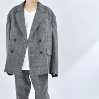 コモリ(COMOLI)のstein ORVERSIZED DOUBLE BREASTED JACKET(テーラードジャケット)