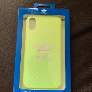 アディダス(adidas)のadidas アディダス iPhoneケース 黄色(iPhoneケース)