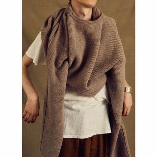 ワンエルディーケーセレクト(1LDK SELECT)のYOKE TOKYO 7G ALPACA WOOL KNIT sizeM(ニット/セーター)