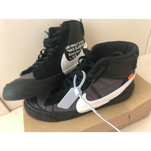 Off-White - 正規購入品 本物 NIKE OFF-WHITE Blazer Mid 27cm