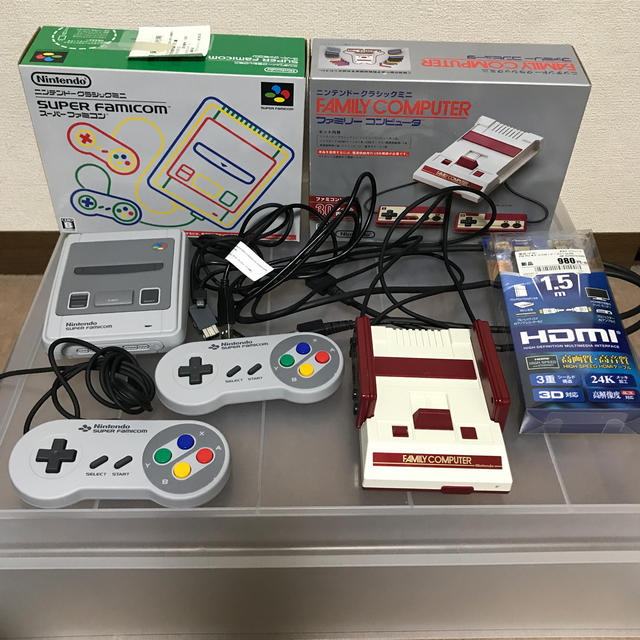 スーパーミニファミコン ミニファミコン セット売りゲームソフト/ゲーム機本体