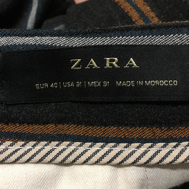 ZARA(ザラ)のZARA ストライプスラックス メンズのパンツ(スラックス)の商品写真