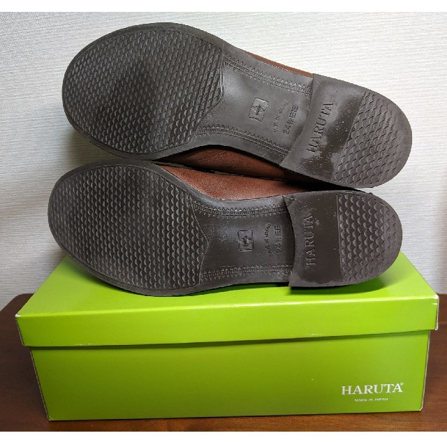 HARUTA(ハルタ)の【n.様用専用】HARUTA  NA303 ダークブラウン 24.5cm レディースの靴/シューズ(ローファー/革靴)の商品写真