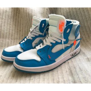 オフホワイト(OFF-WHITE)のほぼ未使用！ OFF-WHITE ナイキ オフホワイトジョーダン26.5cm(スニーカー)