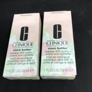 CLINIQUE クリニーク イーブン ベター メーク アップ 15#63 (ファンデーション)