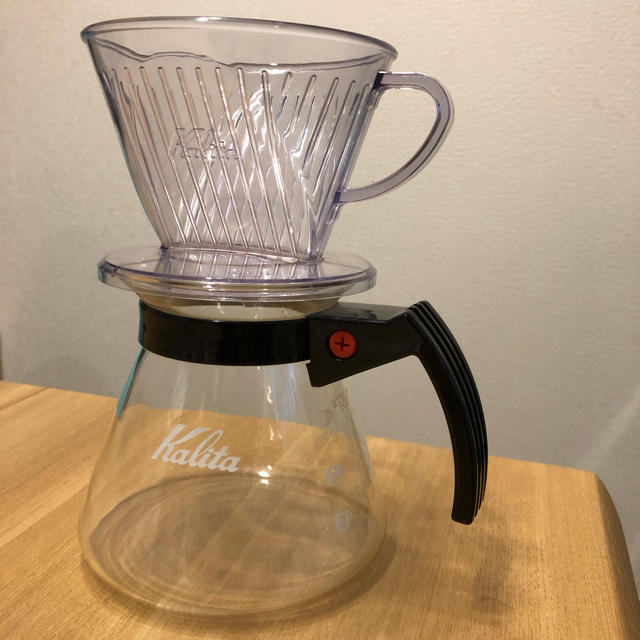 CARITA(カリタ)のコーヒードリップポット ハリオ コーヒードリッパー Kalita 値引き スマホ/家電/カメラの調理家電(コーヒーメーカー)の商品写真