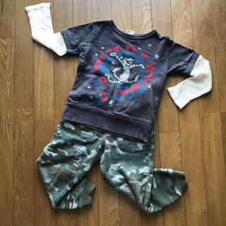 ダディオーダディー(daddy oh daddy)の4枚まとめ売り 長袖 ロンT パンツ 春秋冬(Tシャツ/カットソー)