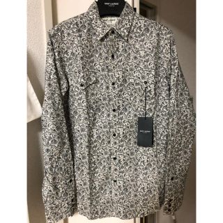 サンローラン(Saint Laurent)のsaint laurent M 定価138000円 シャツ 新品未使用 正規(シャツ)