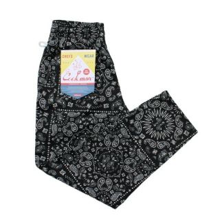 シュプリーム(Supreme)のcookman Chef Pants Paisley Black XL(ワークパンツ/カーゴパンツ)