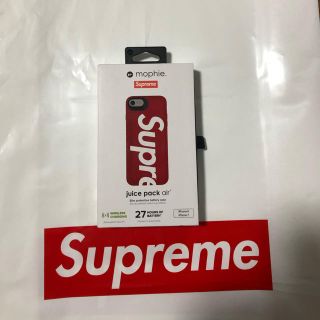 シュプリーム(Supreme)のsupreme mophie iPhone 8 juice pack air(iPhoneケース)