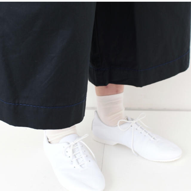 JOURNAL STANDARD(ジャーナルスタンダード)のhomspun  ワイドパンツ ネイビー レディースのパンツ(クロップドパンツ)の商品写真