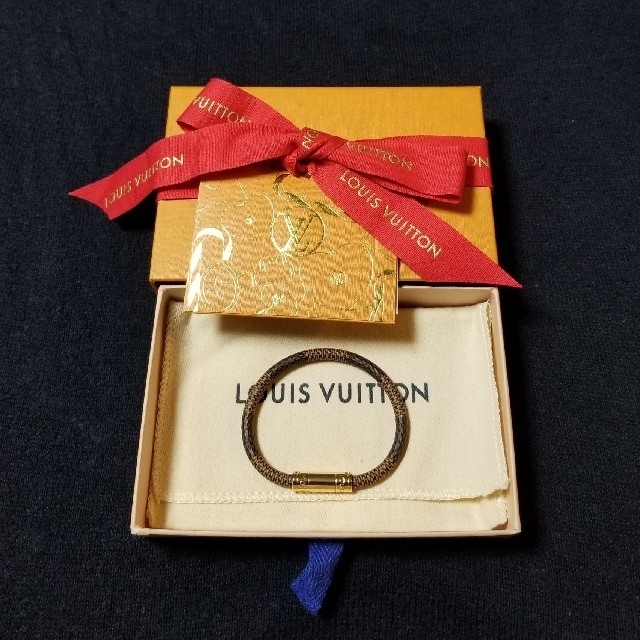 【美品】Louis Vuitton　ダミエ レディースのアクセサリー(ブレスレット/バングル)の商品写真