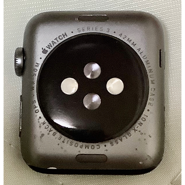 Apple Watch(アップルウォッチ)のApple Watch Series 3 42mm SpaceGray GPS メンズの時計(腕時計(デジタル))の商品写真