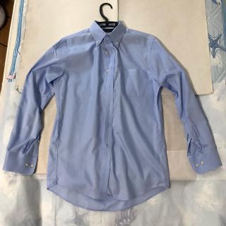 ユニクロ(UNIQLO)のユニクロ UNIQLO ブルーボタンダウンシャツ(Sサイズ)(シャツ)