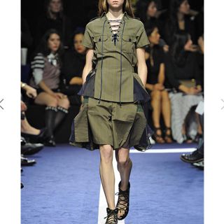 サカイ(sacai)の【セール】sacai 2015 ss ミリタリー風キュロット サイズ1(キュロット)