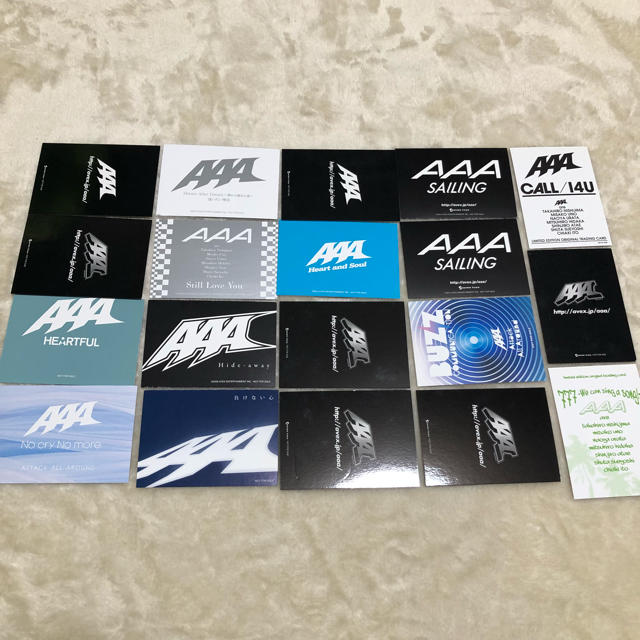 AAA(トリプルエー)のAAA トレカ エンタメ/ホビーのタレントグッズ(ミュージシャン)の商品写真