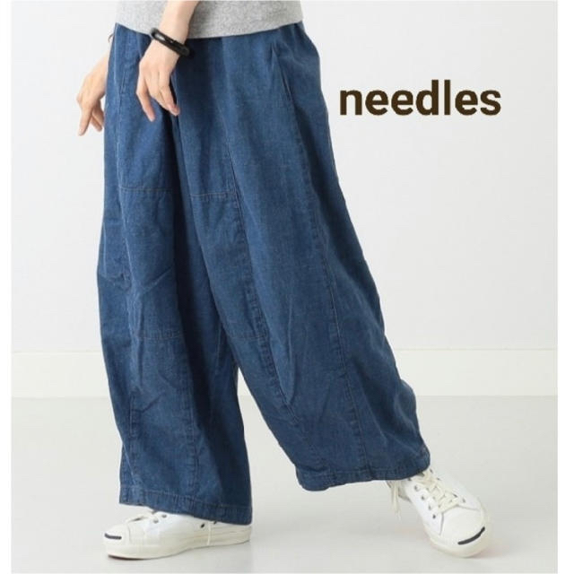 Needles - needles ヒザデルパンツの通販 by 断捨離ショップ