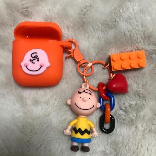 スヌーピー(SNOOPY)の新品 airpods ケース チャーリーブラウン SNOOPY (モバイルケース/カバー)