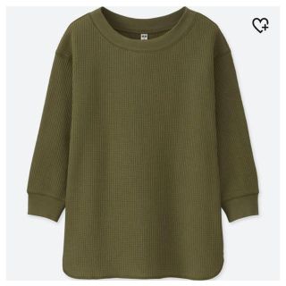 ユニクロ(UNIQLO)のUNIQLO ワッフルT(カットソー(長袖/七分))